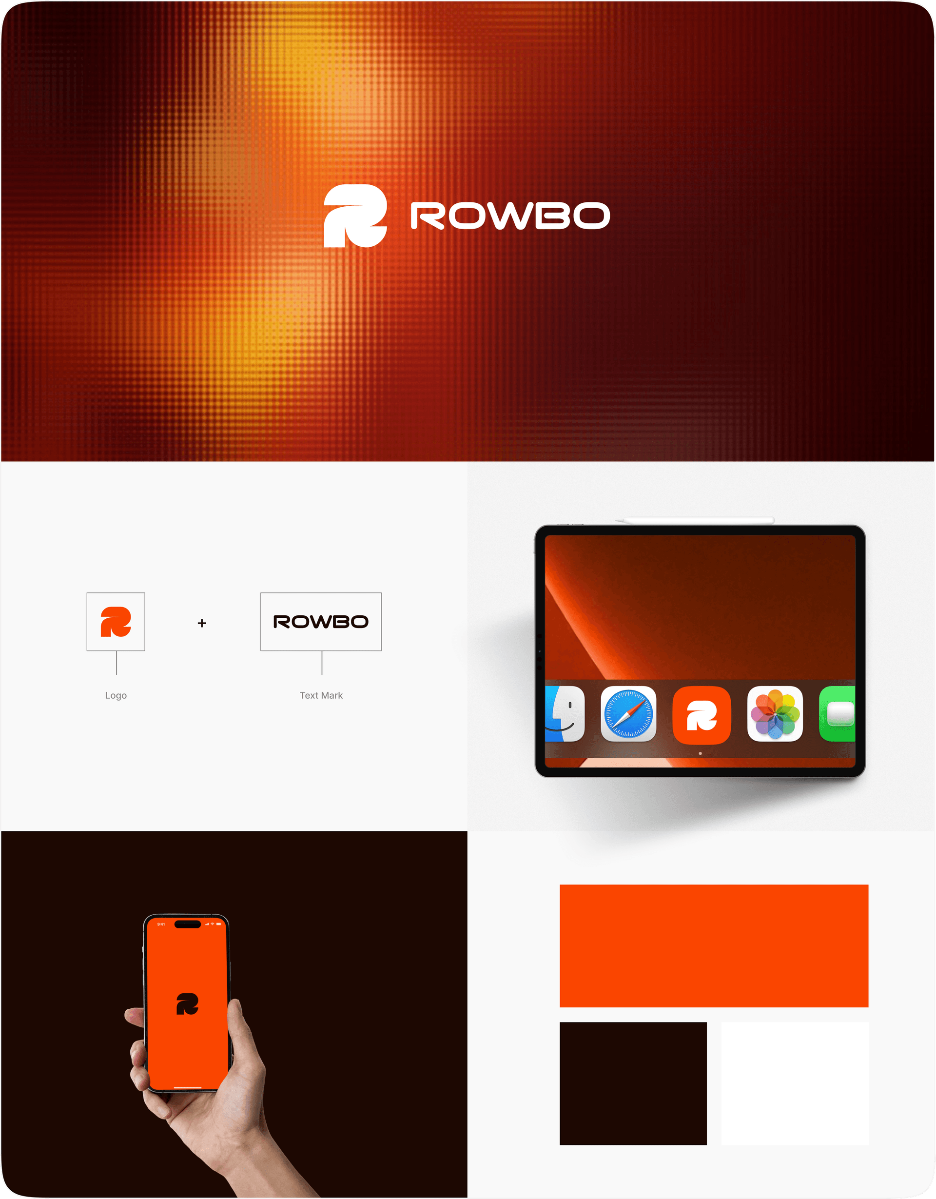 Rowbo Logo Mark Details