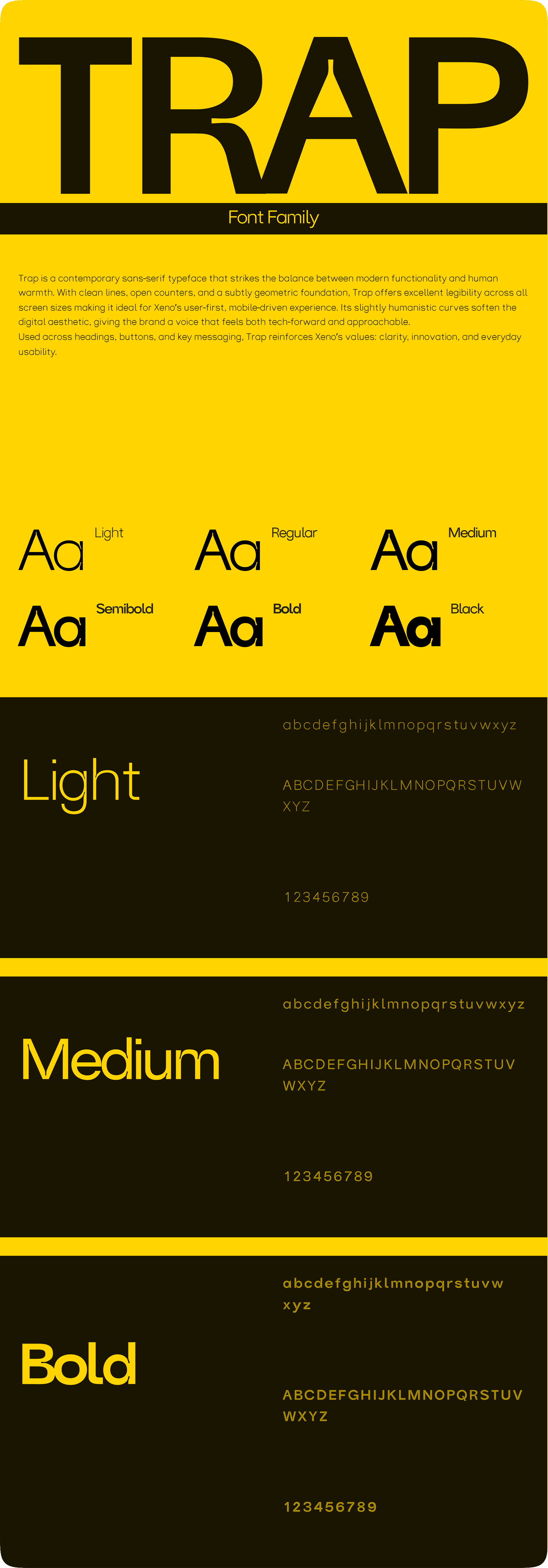 Xeno Type and Color System